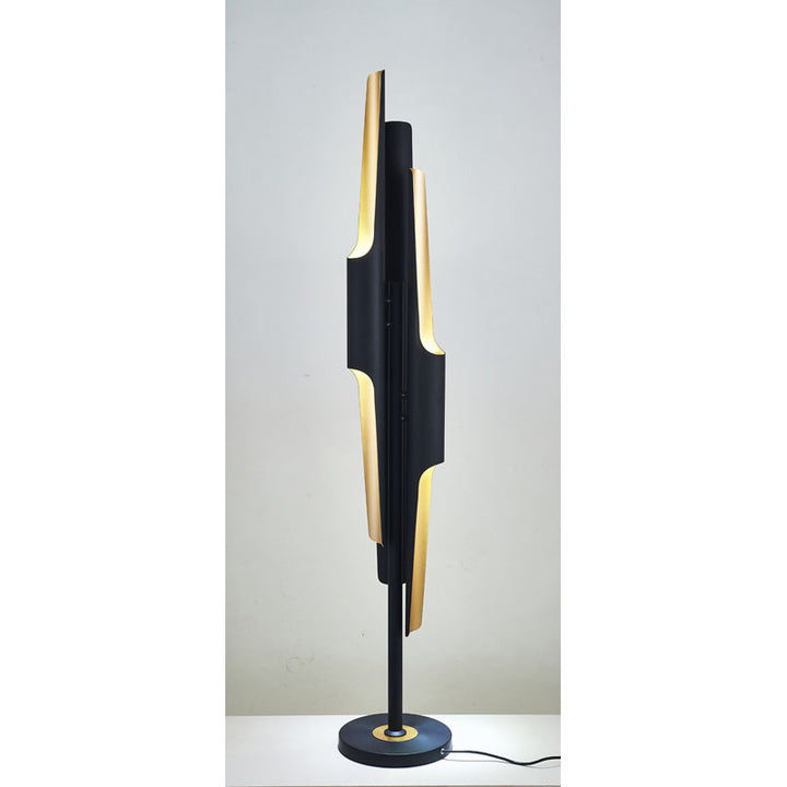 Matte Black Floor Lamp (CP09) by Bethel