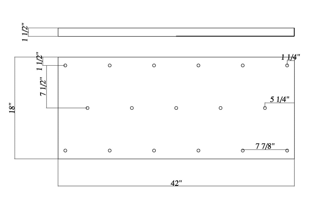 Multi Point Canopy - Ceiling Plate (CP4217L)