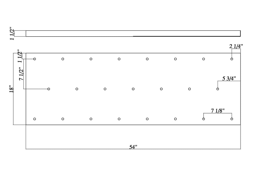 Multi Point Canopy - Ceiling Plate (CP5423L)