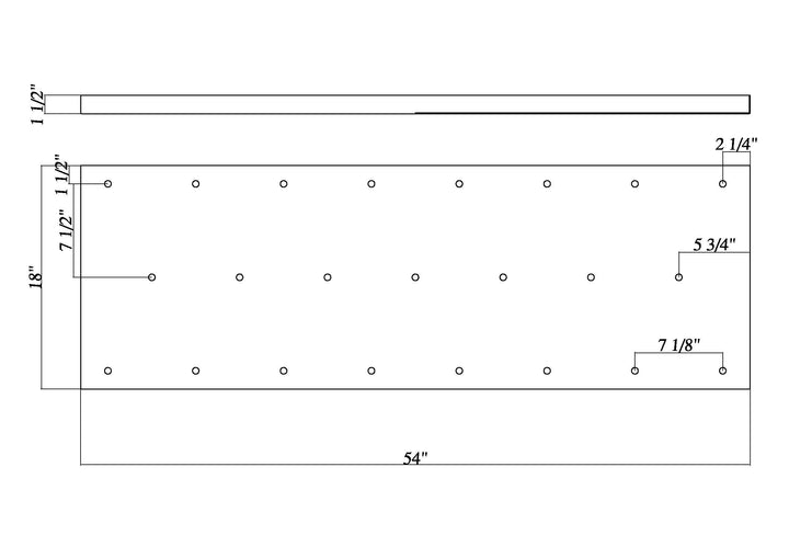 Multi Point Canopy - Ceiling Plate (CP5423L)