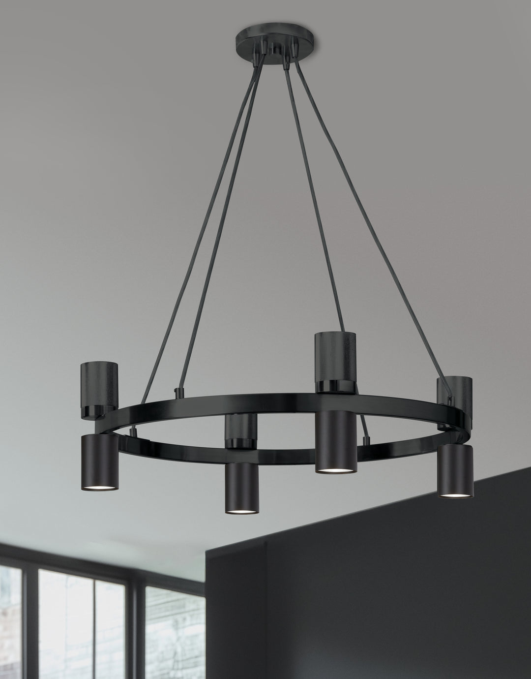 Cerelia 8 Light Chandelier by Dainolite - view 3
