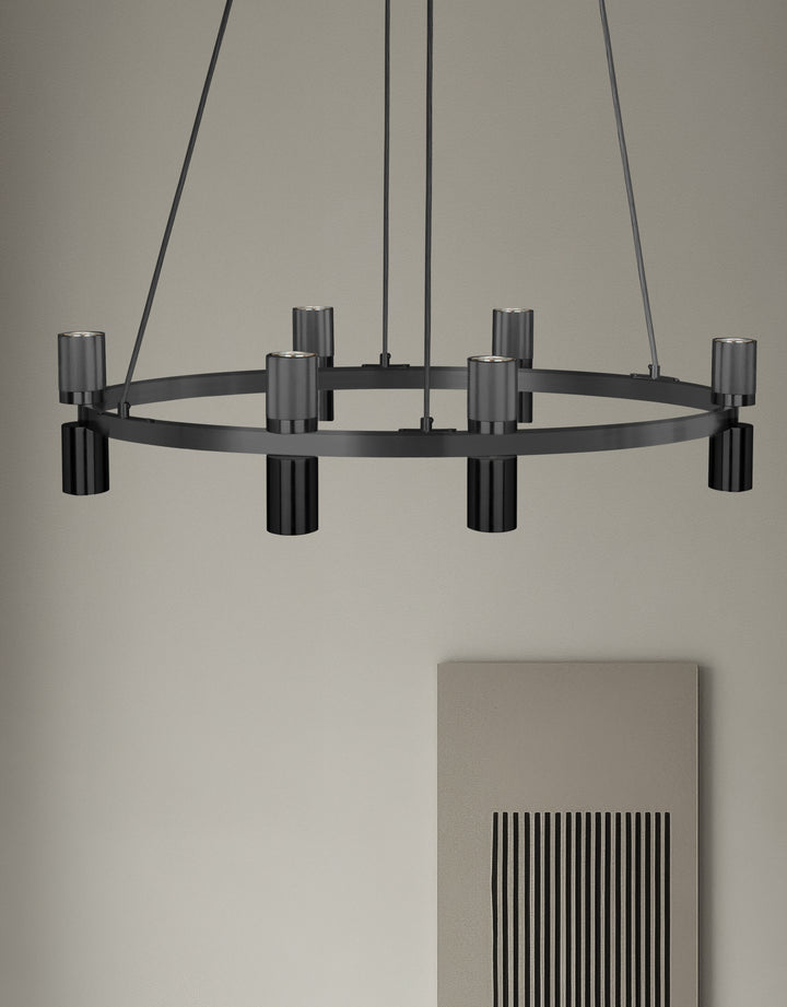 Cerelia 12 Light Chandelier by Dainolite - view 2