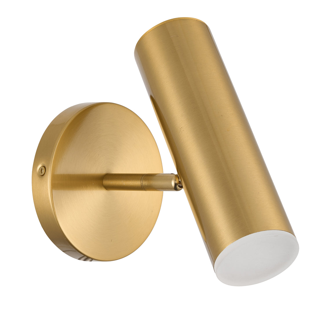 Constance 6W Wall Sconce in Aged Brass by Dainolite