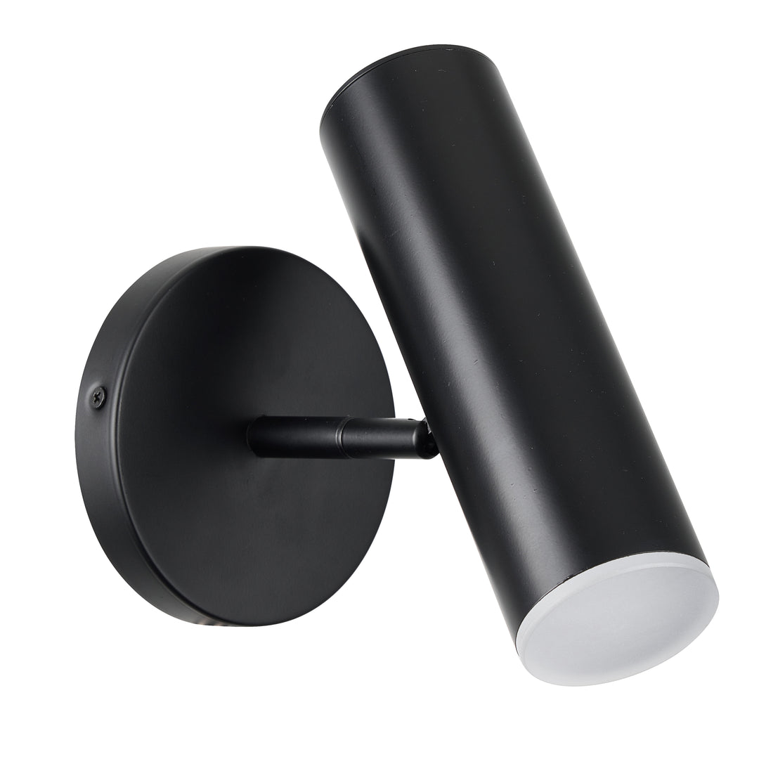 Constance 6W Wall Sconce in Matte Black by Dainolite