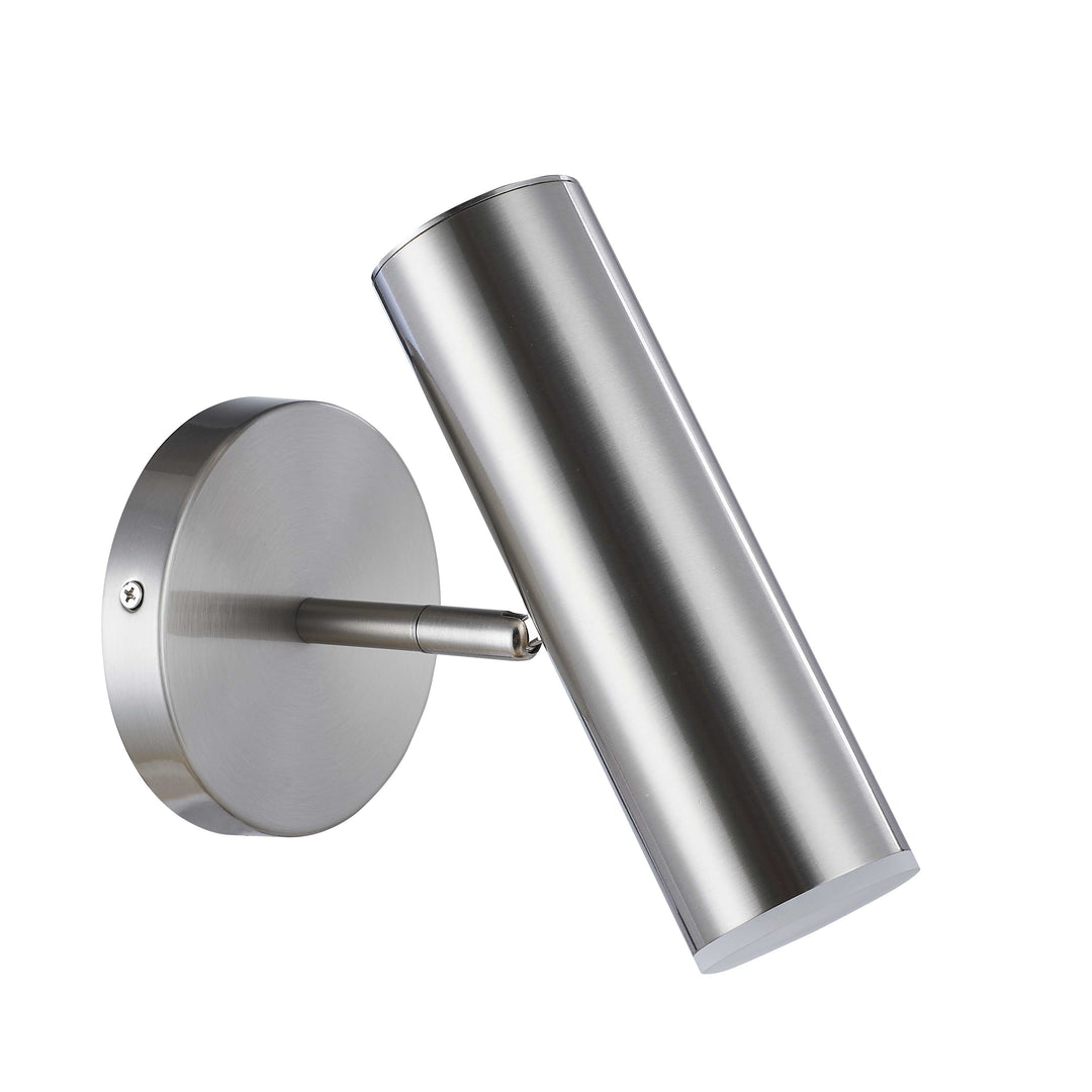 Constance 6W Wall Sconce in Satin Chrome by Dainolite