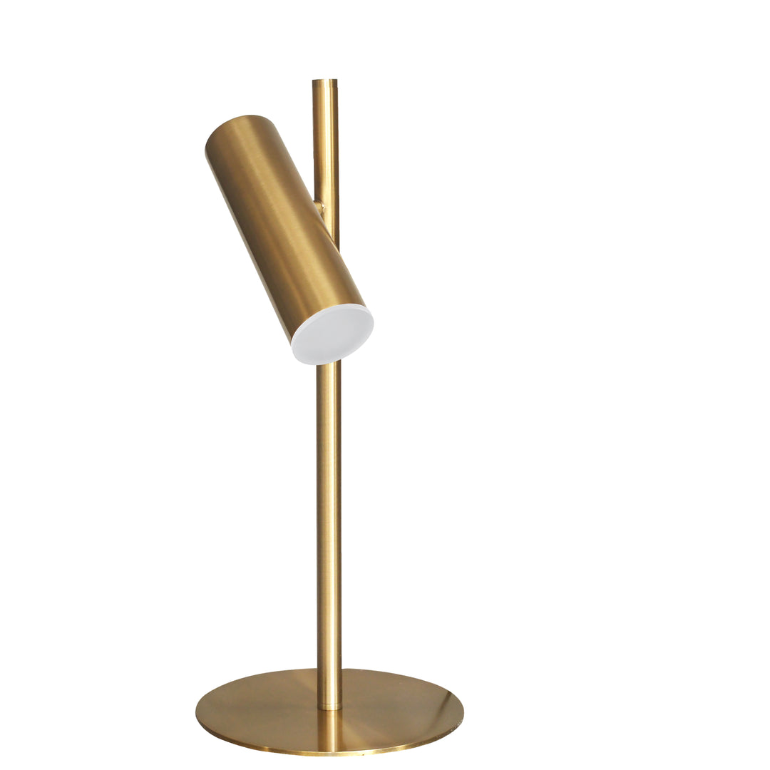 Constance 6W Table Lamp in Aged Brass by Dainolite
