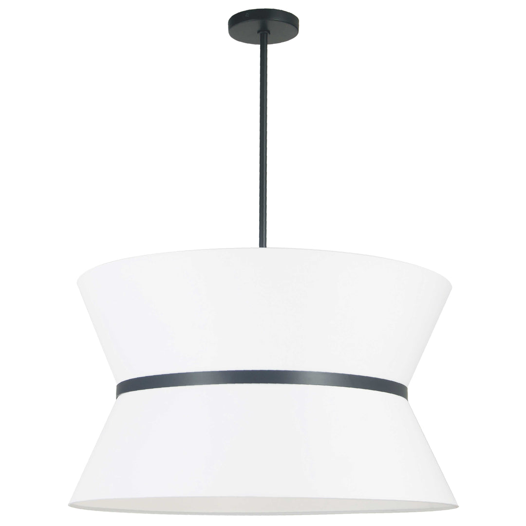 Caterine 4 Light Incandescent Chandelier in Black by Dainolite