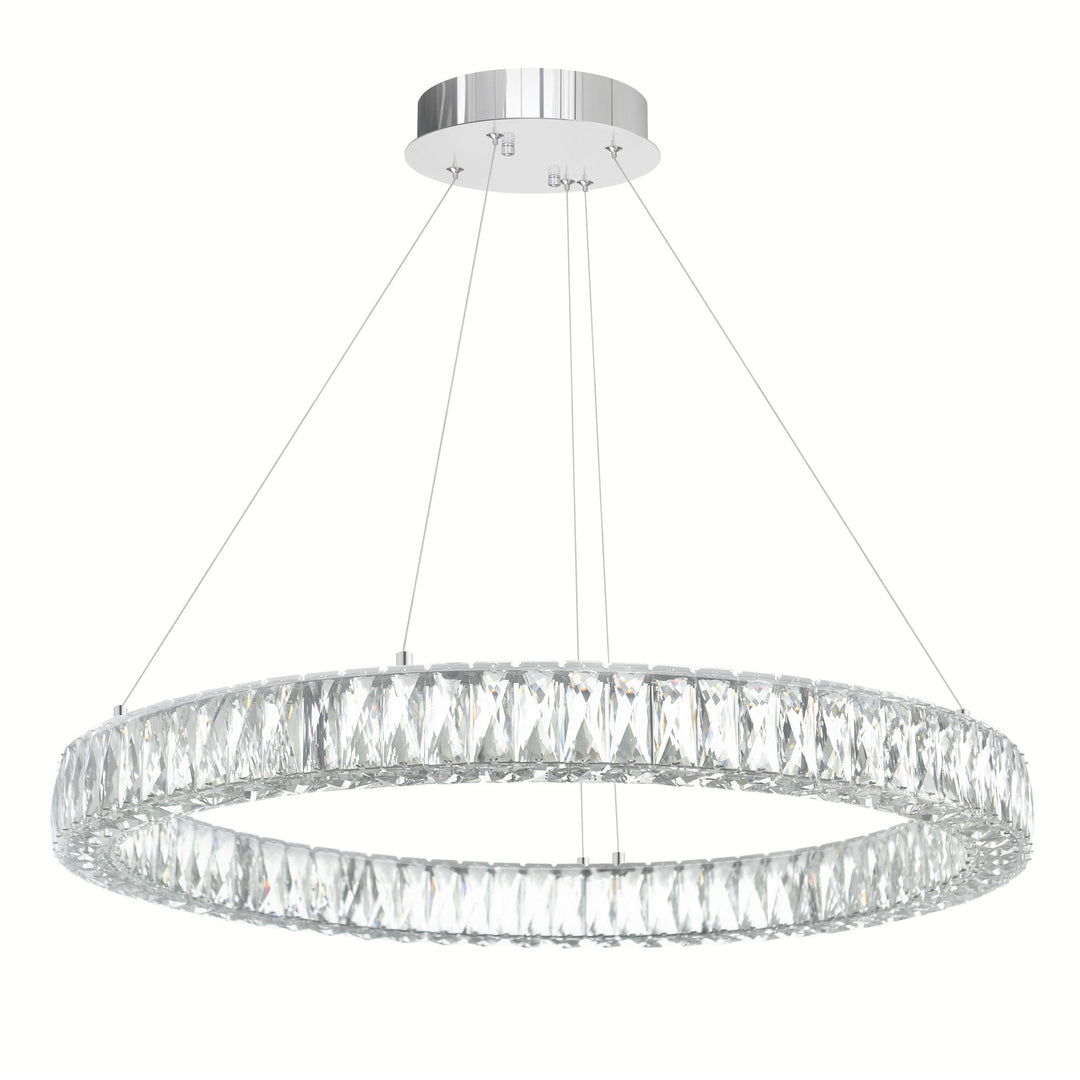 Madeline - LED Chandelier with Crystals by CWI Lighting - view 21
