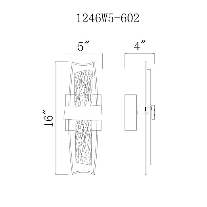 Guadiana - LED Wall Sconce