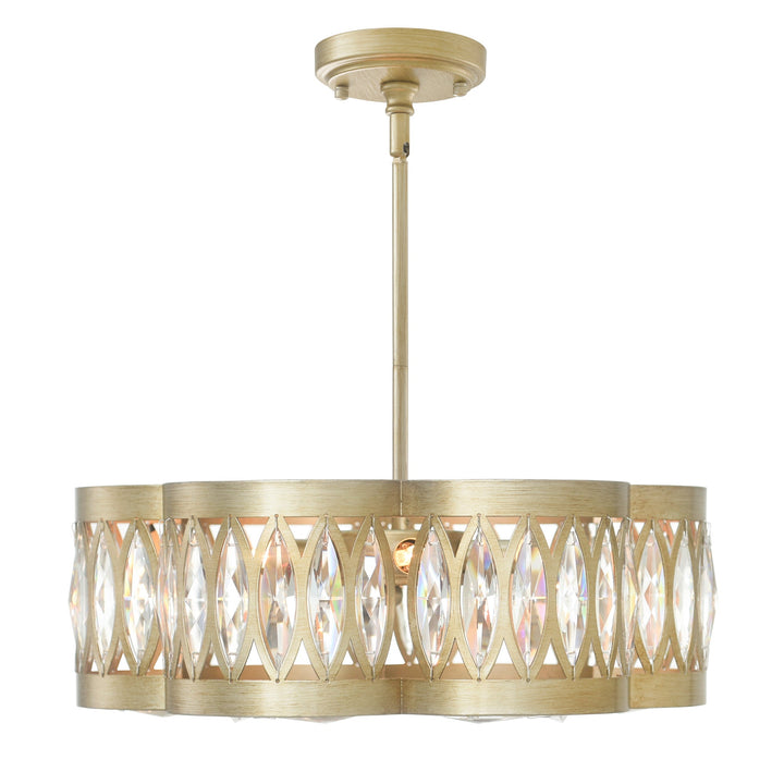 Nova - Chandelier with Crystals