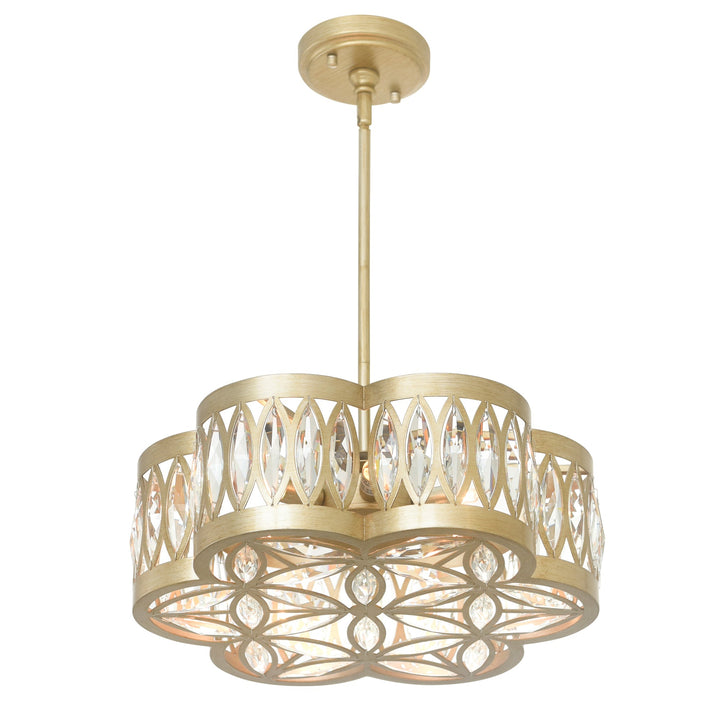 Nova - Chandelier with Crystals