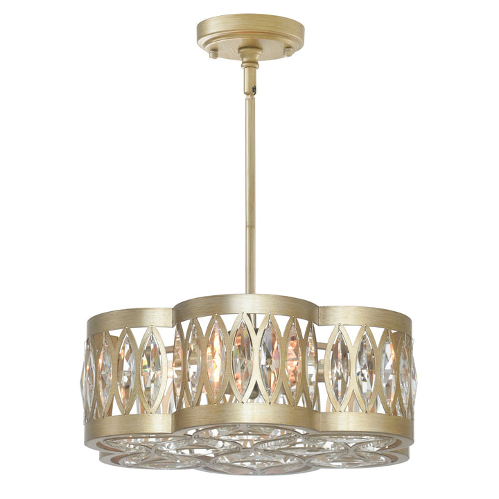 Nova - Chandelier with Crystals