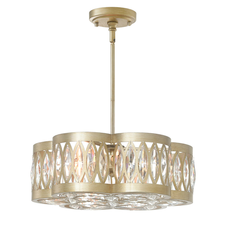 Nova - Chandelier with Crystals