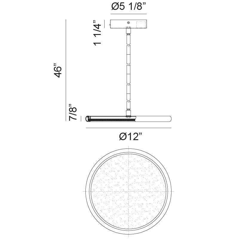 Piper - LED 1 Light Pendant