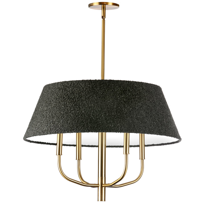 Dalia 4 Light Incandescent Chandelier in Aged Brass by Dainolite