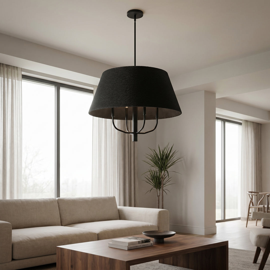 Dalia 4 Light Incandescent Chandelier by Dainolite - view 8