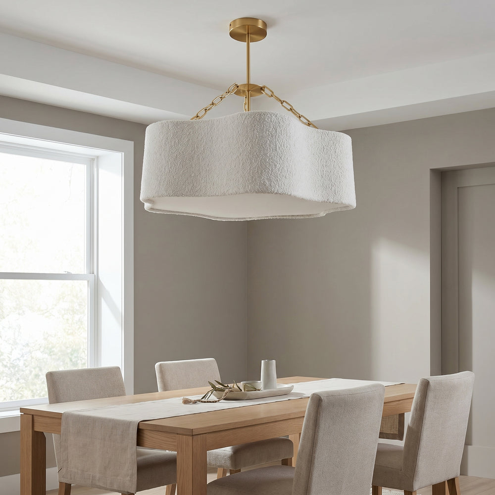 Dalia 4 Light Chandelier by Dainolite - view 2