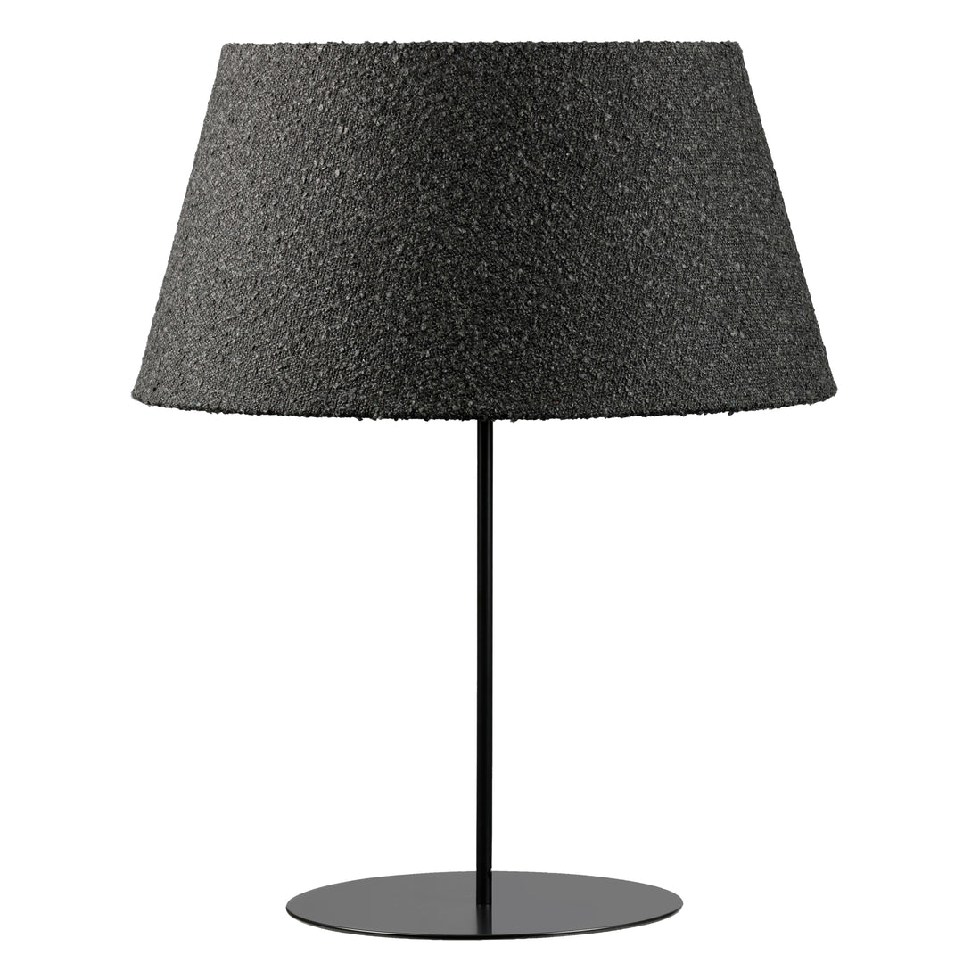 Dalia 1 Light Incandescent Table Lamp in Matte Black by Dainolite