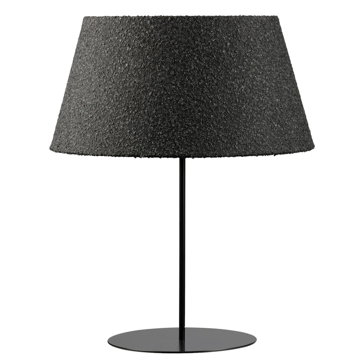 Dalia 1 Light Incandescent Table Lamp in Matte Black by Dainolite