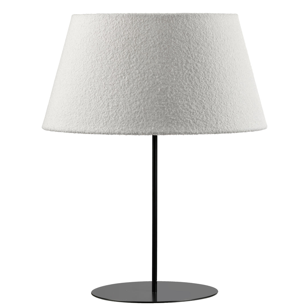 Dalia 1 Light Incandescent Table Lamp in Matte Black by Dainolite