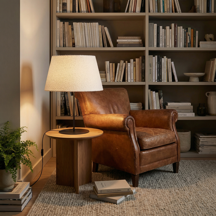 Dalia 1 Light Incandescent Table Lamp by Dainolite - view 2