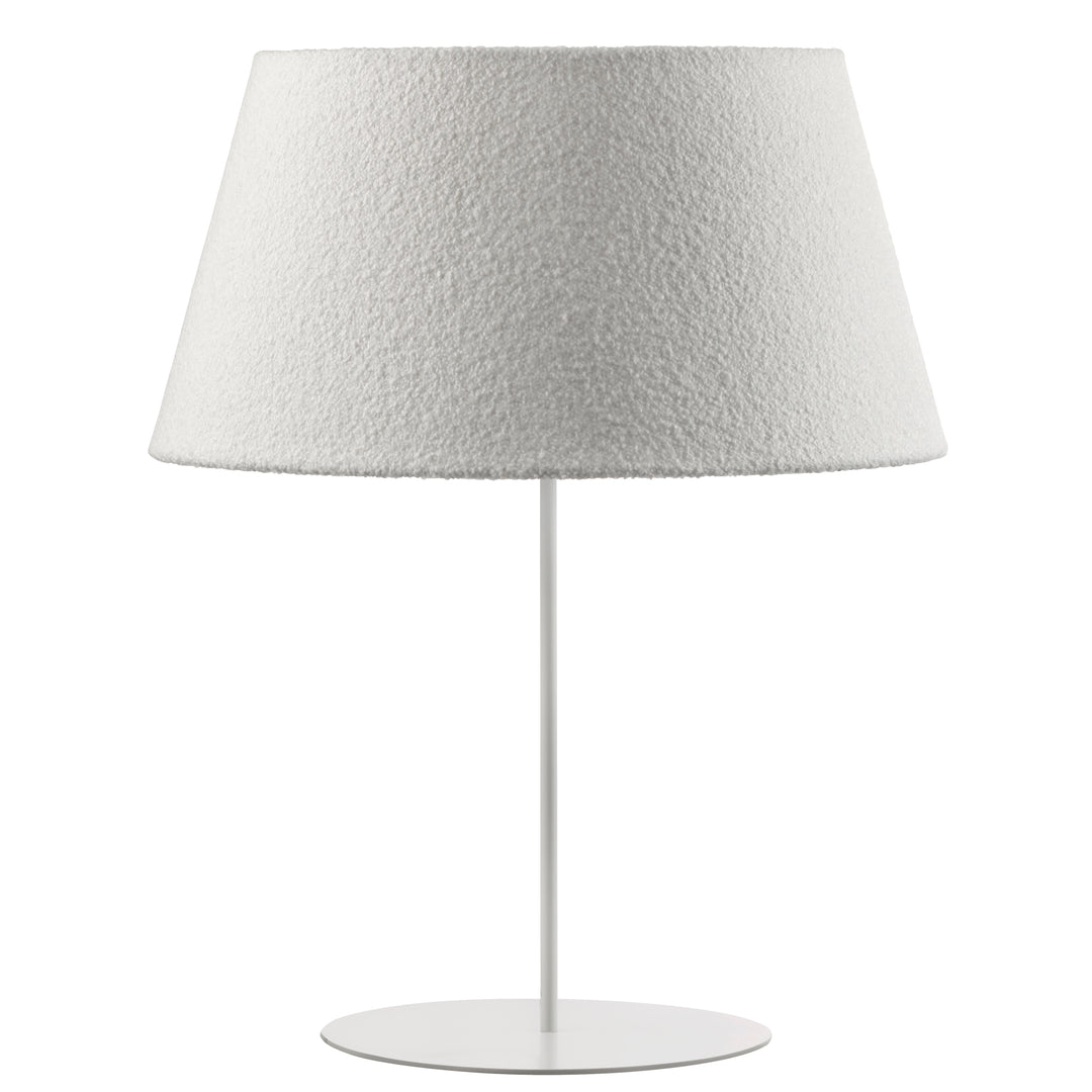 Dalia 1 Light Incandescent Table Lamp in Matte White by Dainolite