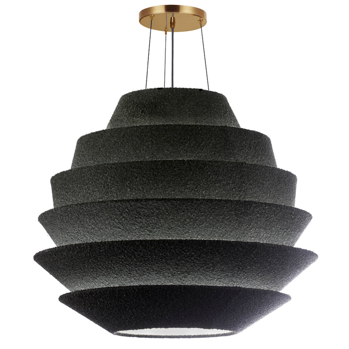 Dalia 9 Light Incandescent Pendant (DAL-3224P) in Aged Brass by Dainolite