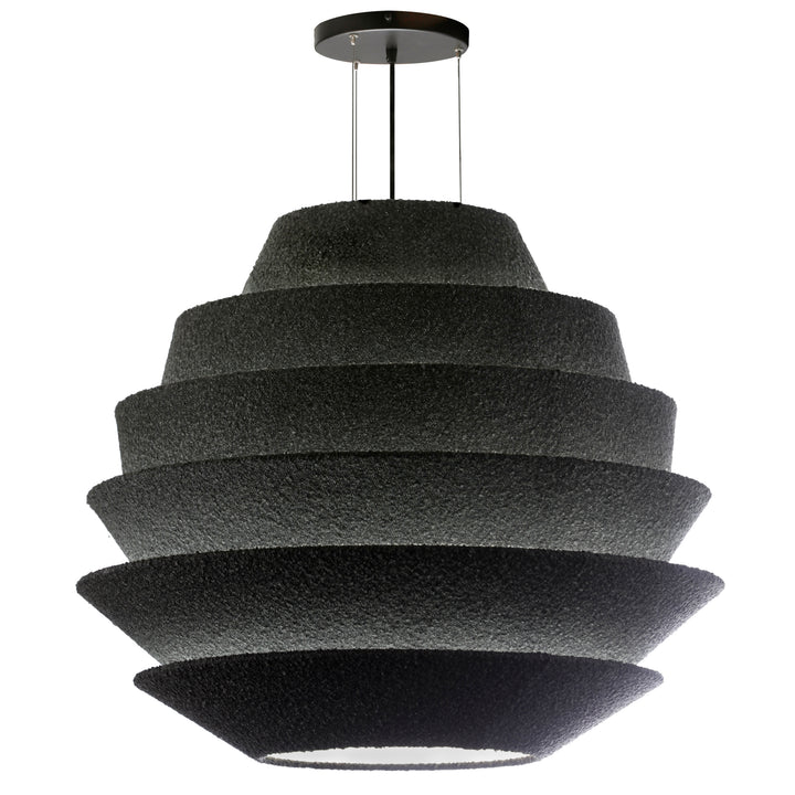 Dalia 9 Light Incandescent Pendant (DAL-3224P) in Matte Black by Dainolite