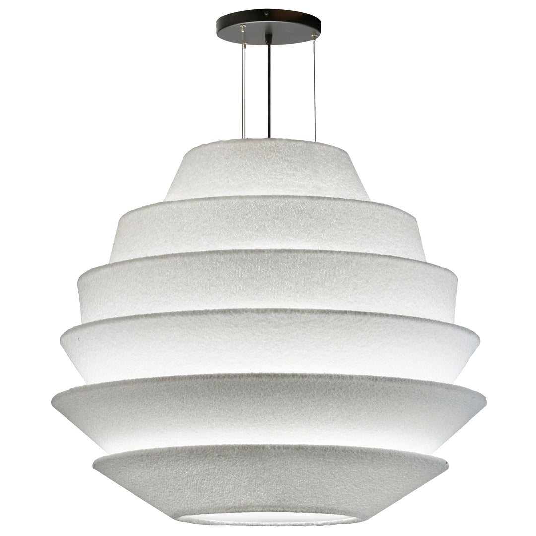 Dalia 9 Light Incandescent Pendant (DAL-3224P) in Matte Black by Dainolite