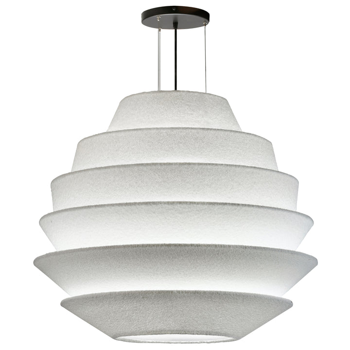 Dalia 9 Light Incandescent Pendant (DAL-3224P) in Matte Black by Dainolite