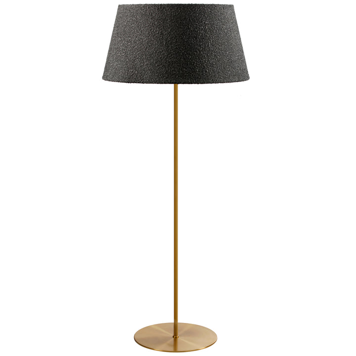 Dalia 1 Light Incandescent Floor Lamp in Aged Brass by Dainolite
