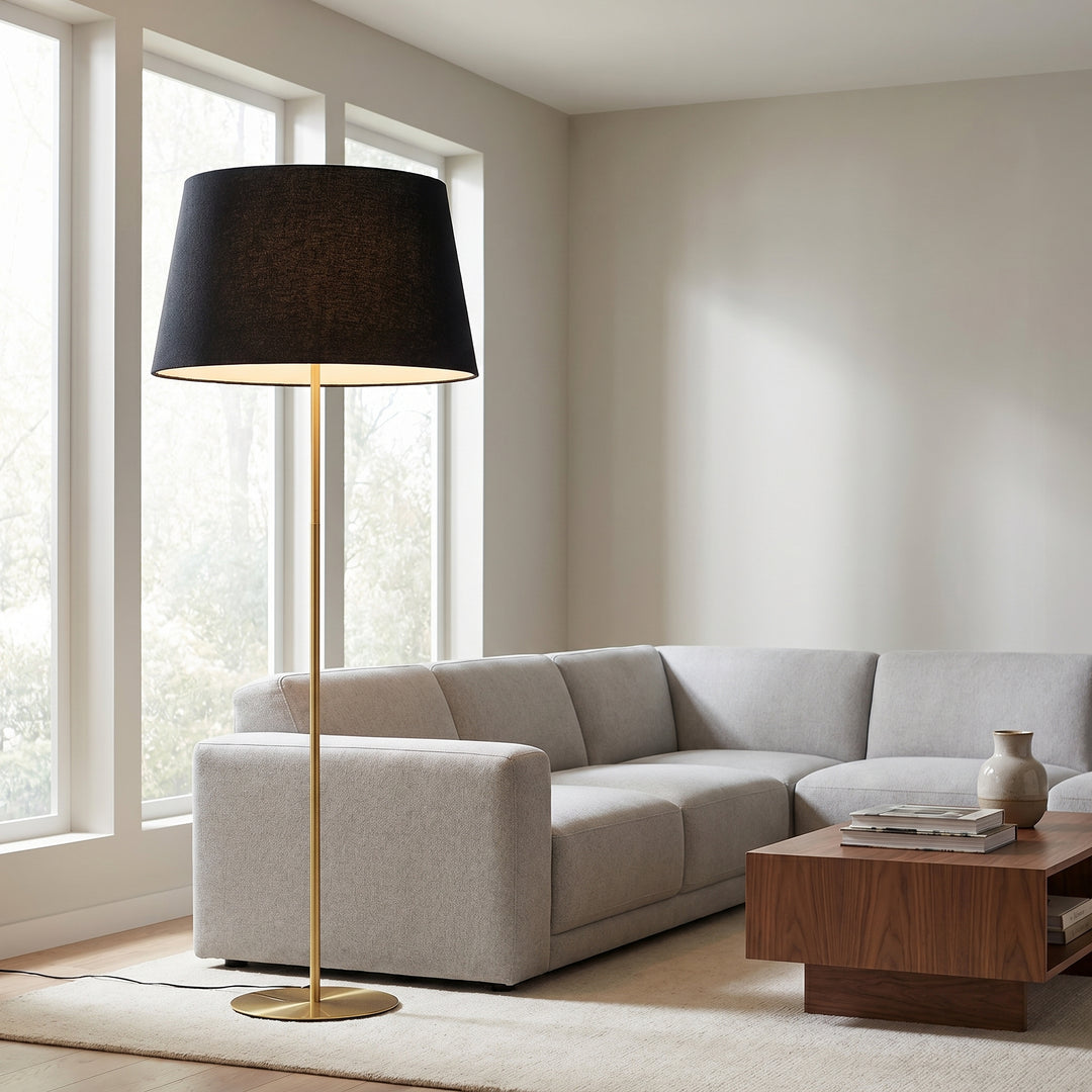 Dalia 1 Light Incandescent Floor Lamp by Dainolite - view 4
