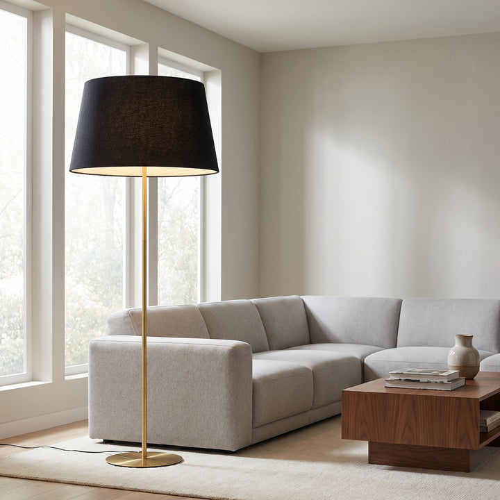 Dalia 1 Light Incandescent Floor Lamp by Dainolite - view 4