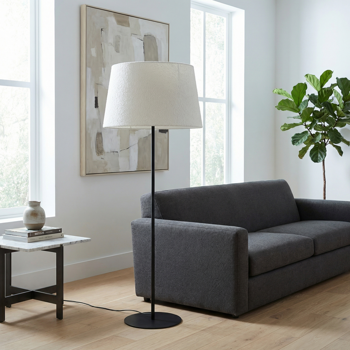 Dalia 1 Light Incandescent Floor Lamp by Dainolite - view 6