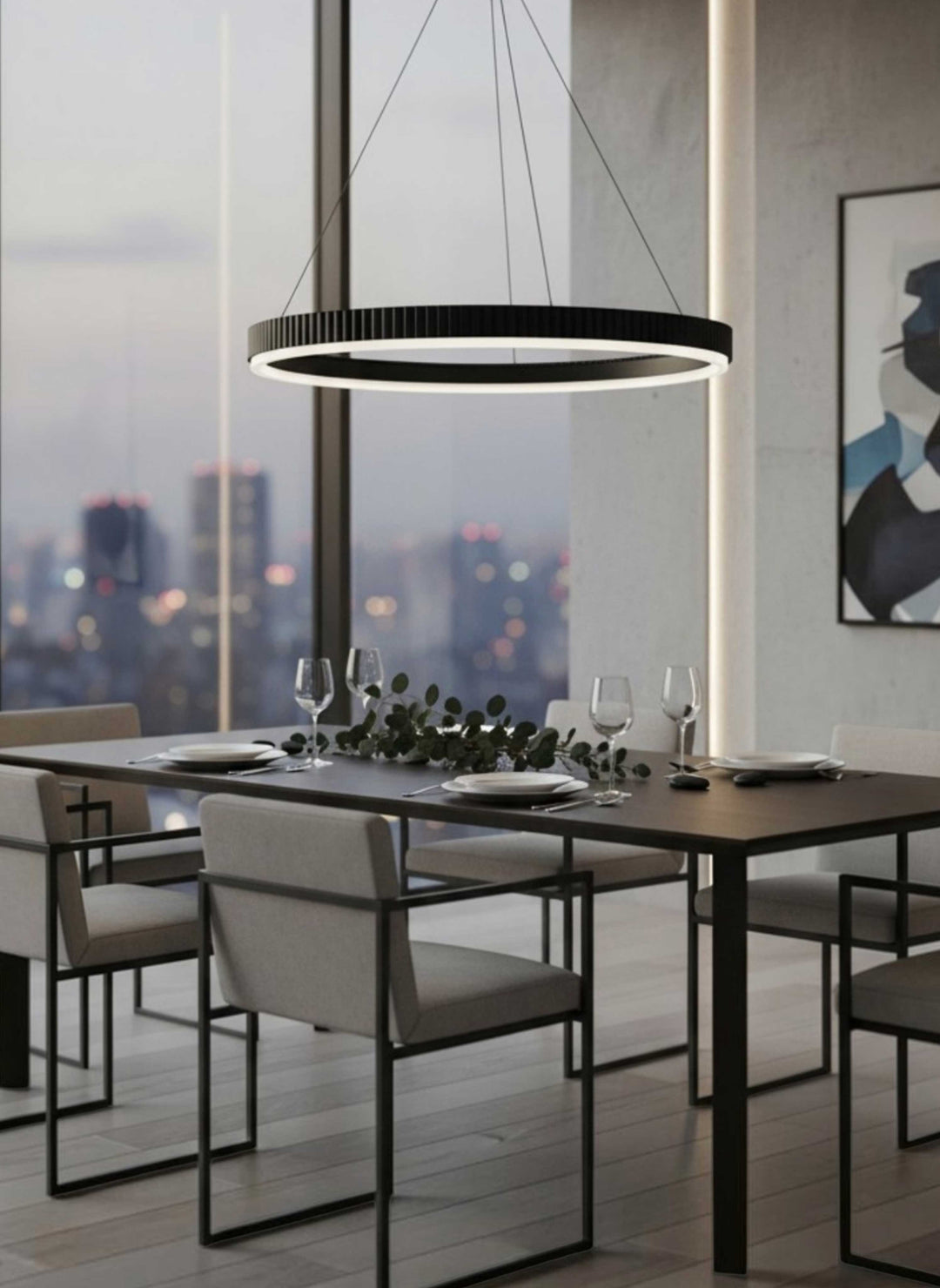 Daisy 30W 5CCT Chandelier by Dainolite - view 3