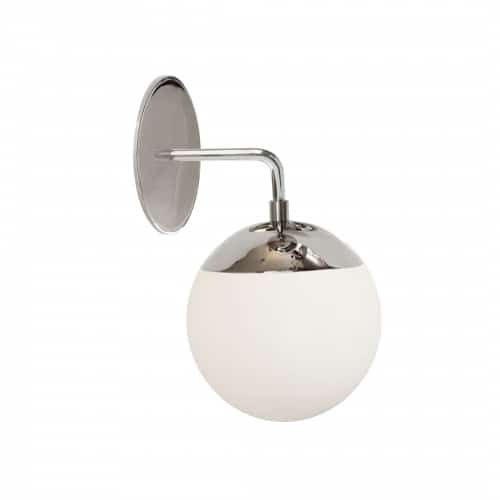 Dayana 1 Light Wall Sconce in Polished Chrome by Dainolite