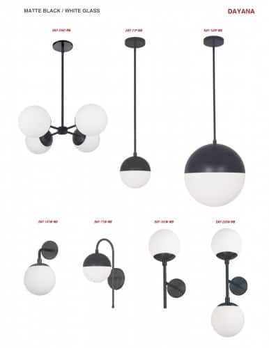 Dayana 2 Light Wall Sconce by Dainolite - view 4