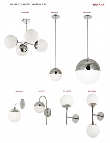 Dayana 2 Light Wall Sconce by Dainolite - view 6