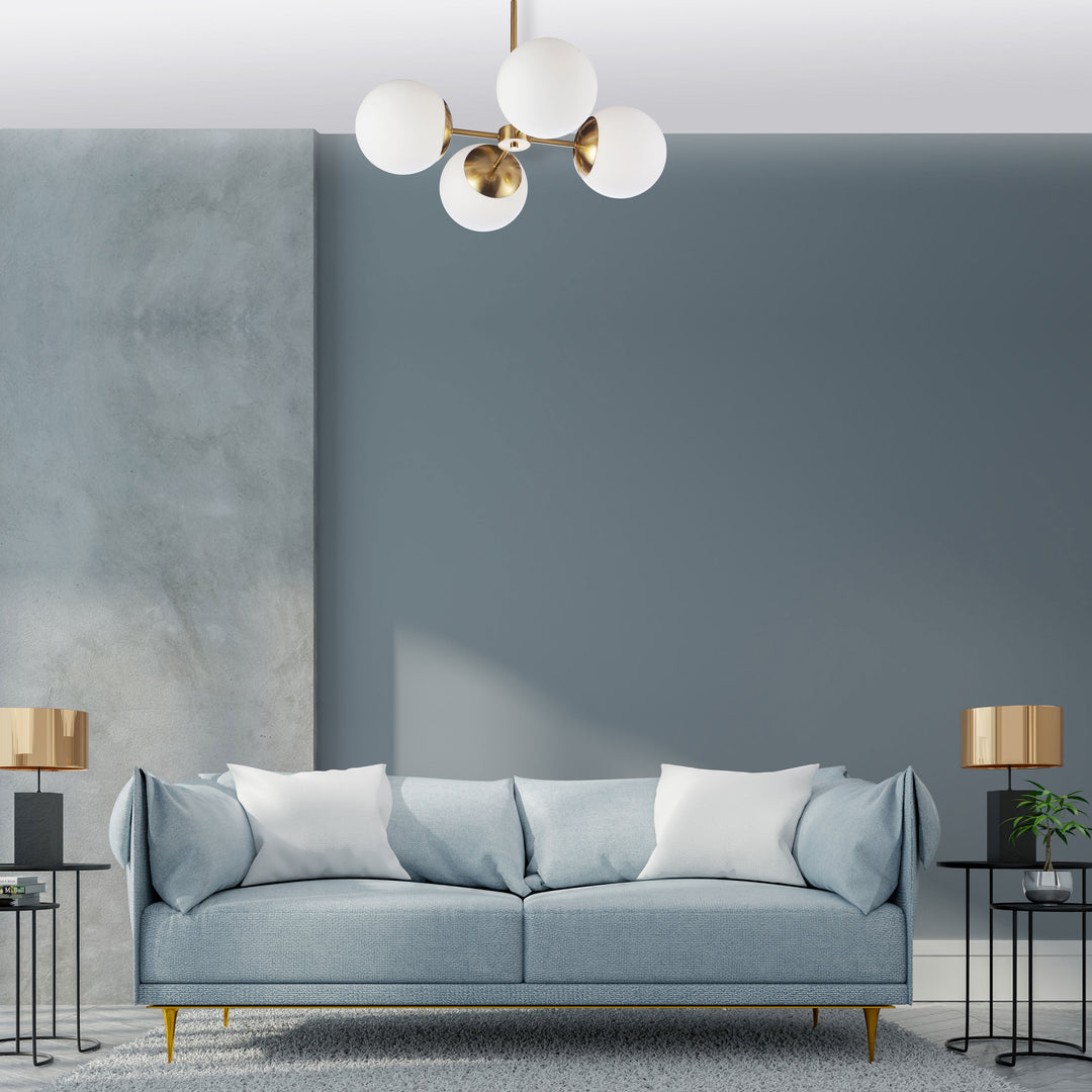 Dayana 4 Light Chandelier by Dainolite - view 3