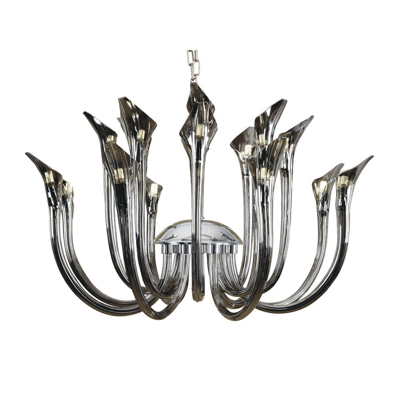 Glass Chandelier by Bethel