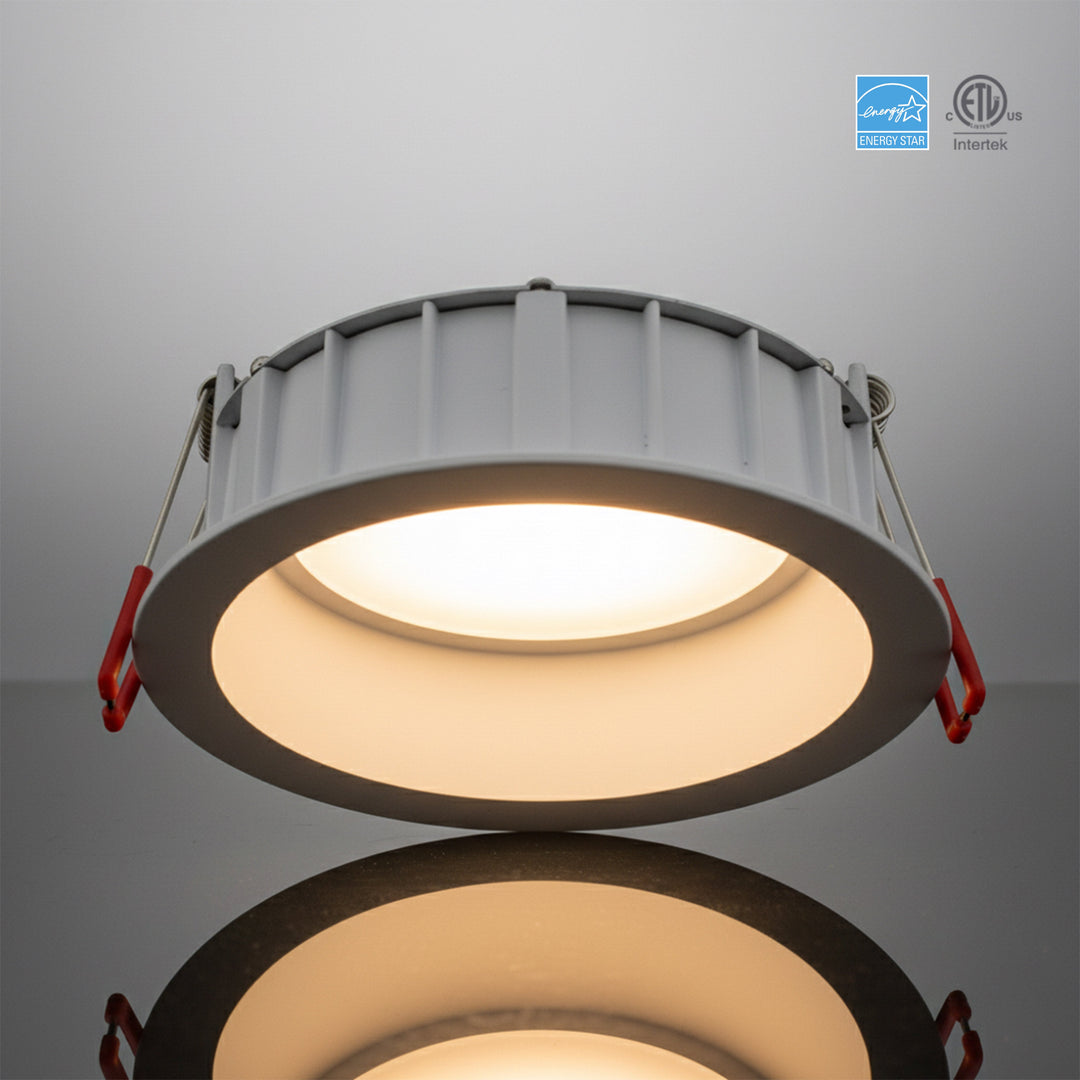 4" Deep Regressed Slim LED Recessed Light 5CCT - DISC4DR