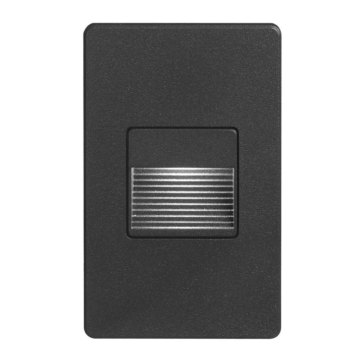 Led 5CCT Rectangle Indoor/Outdoor 2W Wall Light in Black by Dainolite