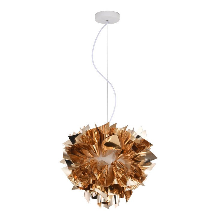 Acrylic Chandelier with Hardware by Bethel - view 2