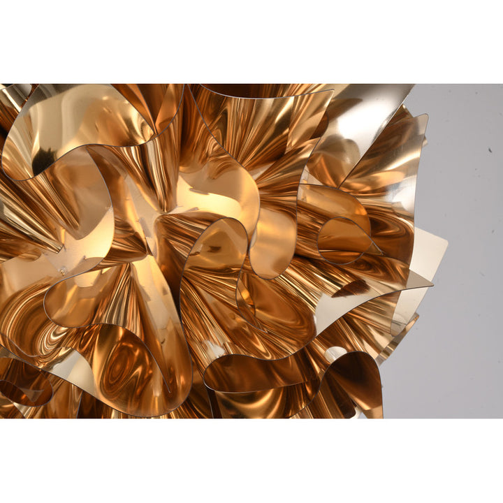 Acrylic Chandelier with Hardware by Bethel - view 3