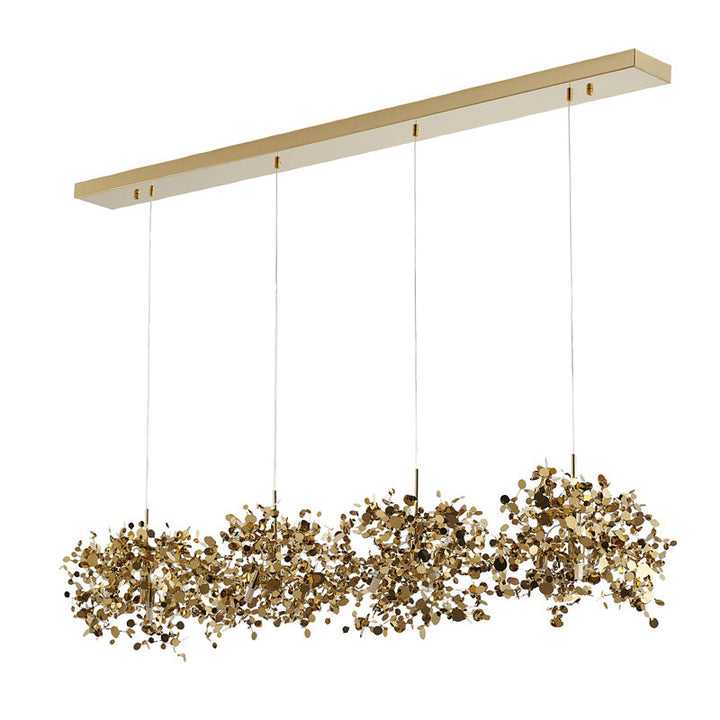 Frame Island Light with Sparkle Confetti Pendants by Bethel - view 7