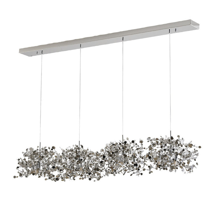 Frame Island Light with Sparkle Confetti Pendants by Bethel - view 2