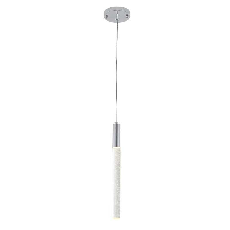 Chrome Glass Pendant by Bethel