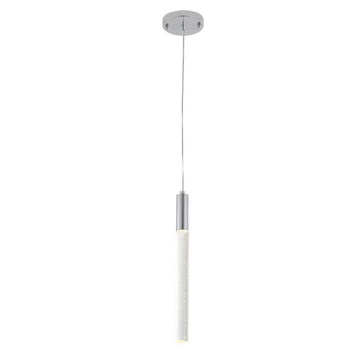 Chrome Glass Pendant by Bethel
