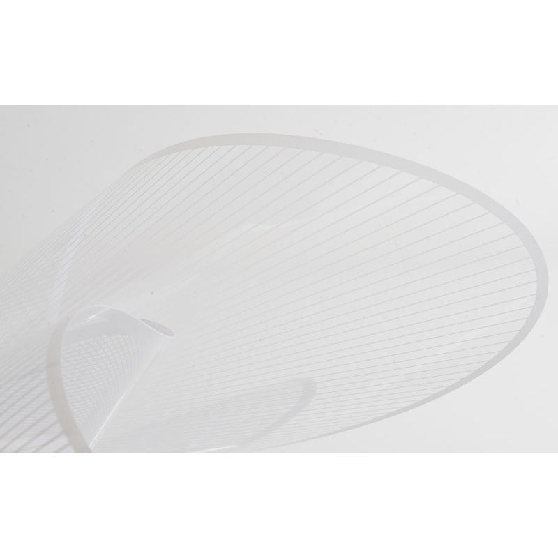 White PVC Net LED Chandelier with White Hardware by Bethel - view 4