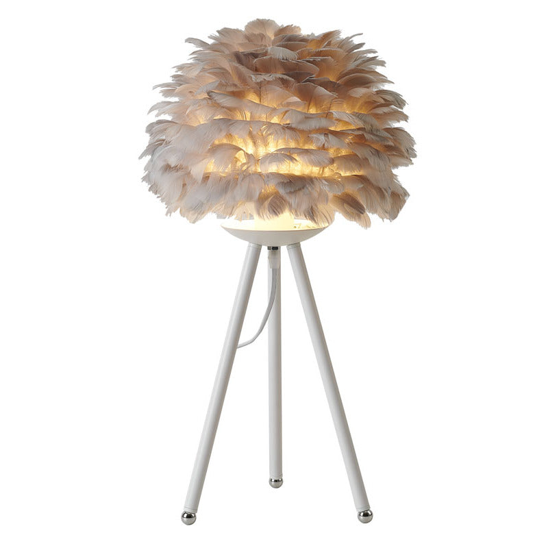 Table Lamp (DLS22) in Grey by Bethel